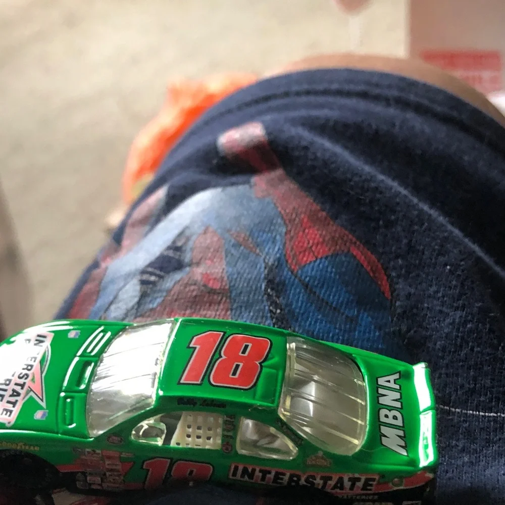Green Interstate Batteries #18 Toy Race Car